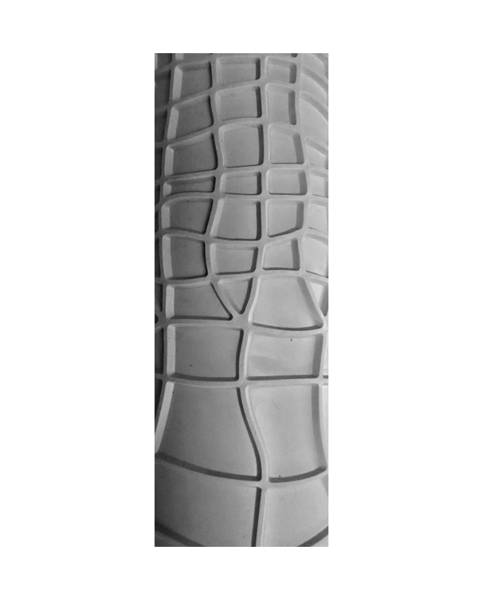 Rouleau décoratif CO.ME Crocodile 250 mm – effets texturés