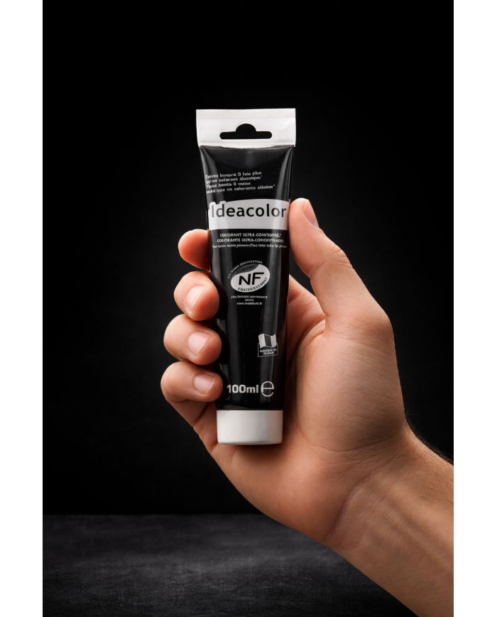 Colorant Idéacolor Richard noir 100 ml ultra concentré
