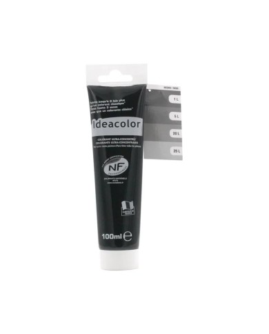 Colorant Idéacolor Richard noir 100 ml ultra concentré