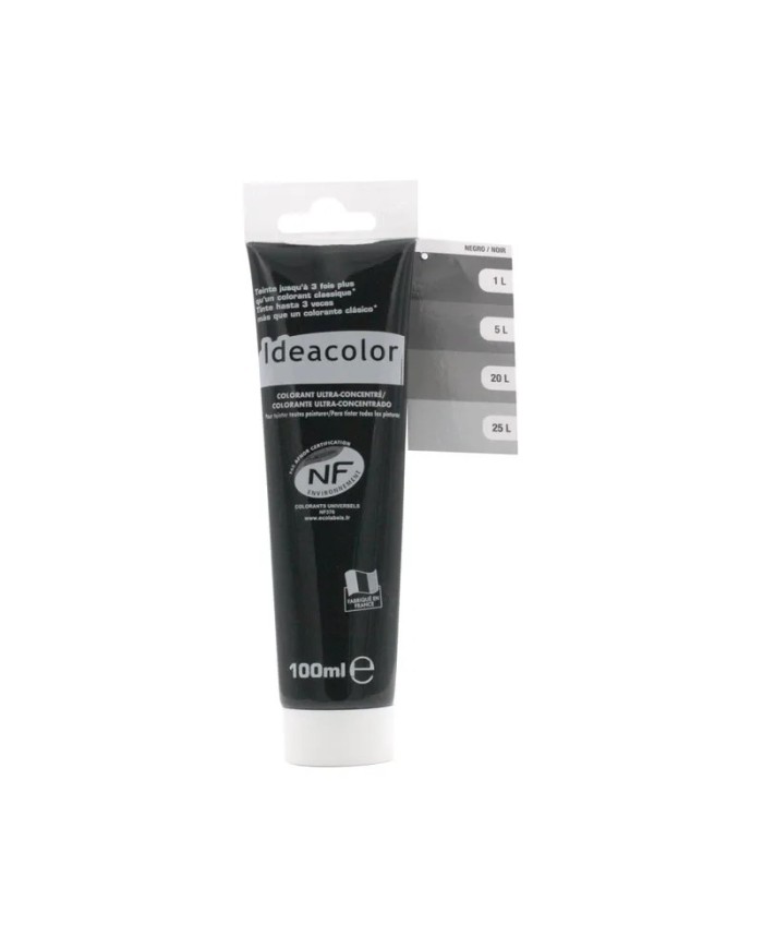 Colorant Idéacolor Richard noir 100 ml ultra concentré