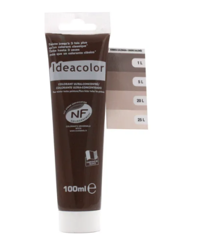 Colorant Idéacolor Richard ombre calcinée 100 ml ultra concentré