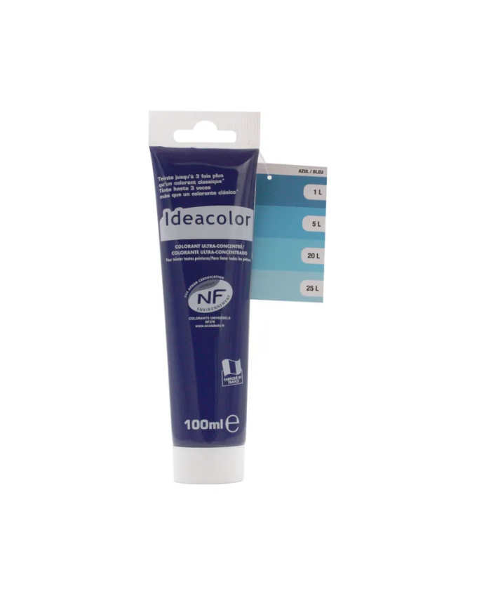 Colorant Idéacolor Richard bleu 100 ml ultra concentré