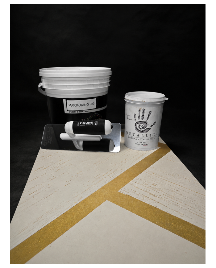 Marmorino F80 – Enduit décoratif minéral à la chaux