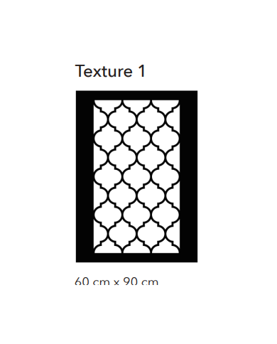 pochoir décoratifs modèle:texture 1 pour enduits décoratifs et peintures