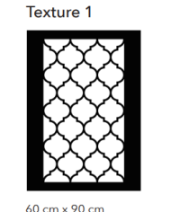 pochoir décoratifs modèle:texture 1 pour enduits décoratifs et peintures