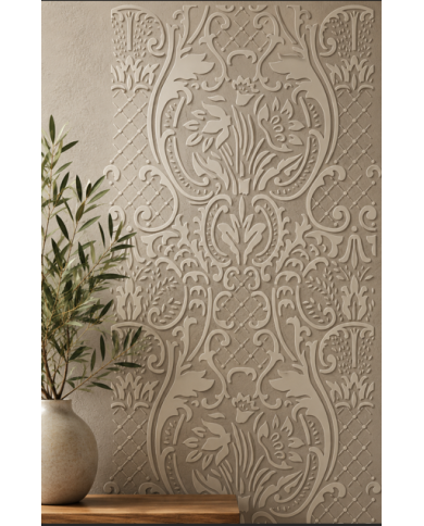 Pochoir décoratif Damask 5 | Motif damassé | Citran