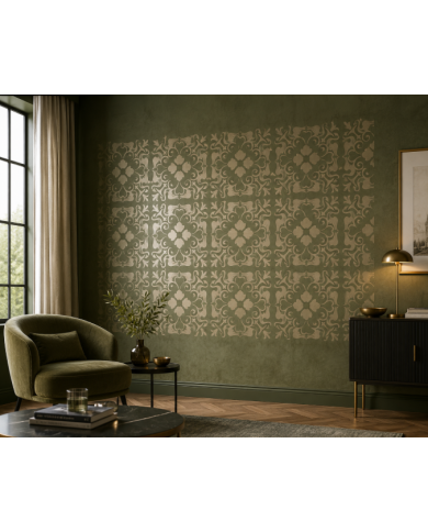 Pochoir décoratif Italian 1 | Motif italien | Enduits décoratifs Citran