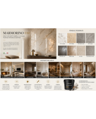 Marmorino F80 – Enduit décoratif minéral à la chaux
