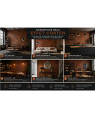 OXYDAL OSSIDANTE – Peinture effet rouille Corten décoratif