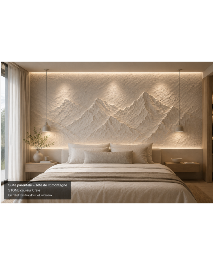 STONE – Revêtement décoratif effet roche intérieur