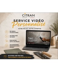 Tutoriel vidéo sur mesure – Accompagnement personnalisé pour l'application des enduits décoratifs Citran
