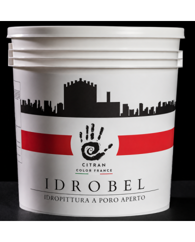 IDROBEL – Peinture acrylique mate respirante et lessivable pour murs intérieurs
