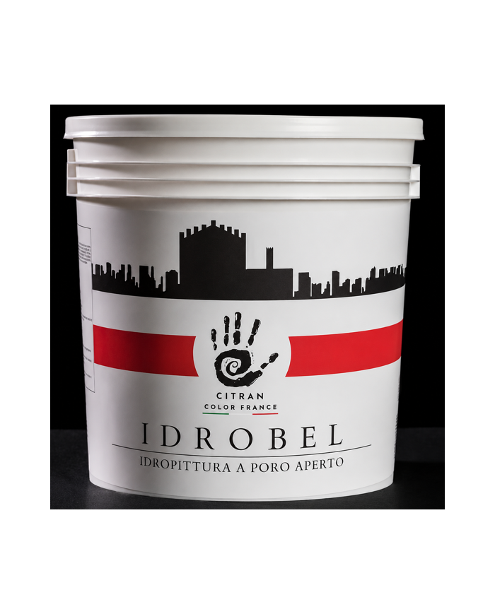 IDROBEL – Peinture acrylique mate respirante et lessivable pour murs intérieurs