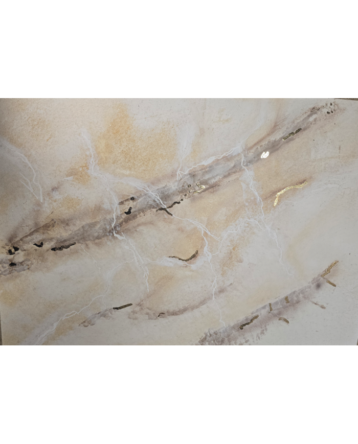 Kit effet marbre ou nuagé à la chaux – Silicalce + outils + cire