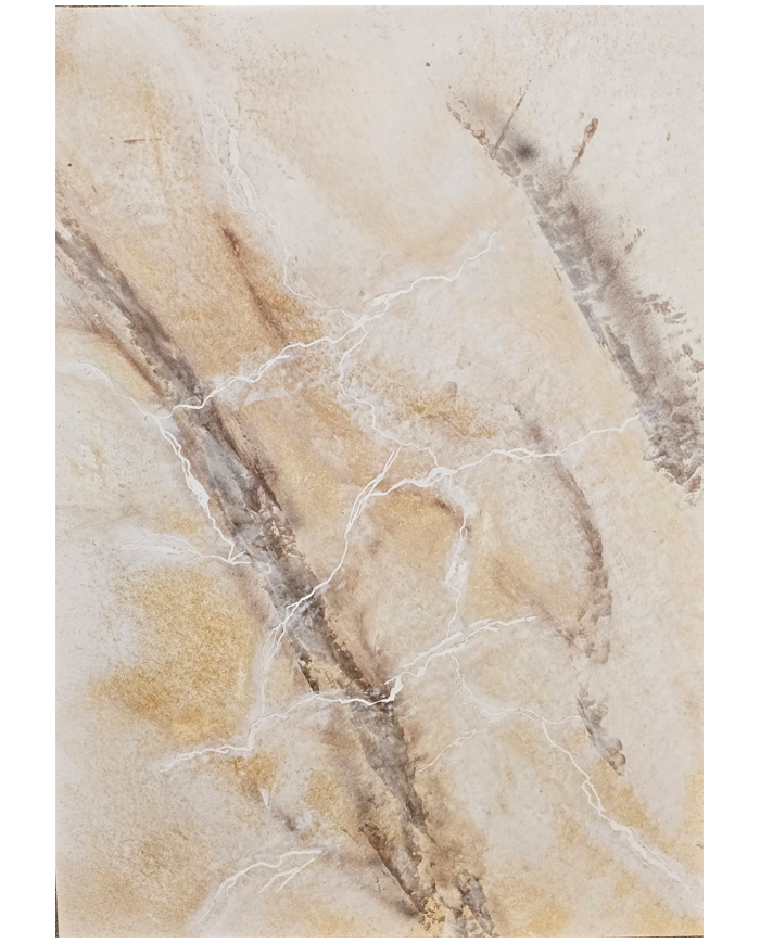 Kit effet marbre ou nuagé à la chaux – Silicalce + outils + cire
