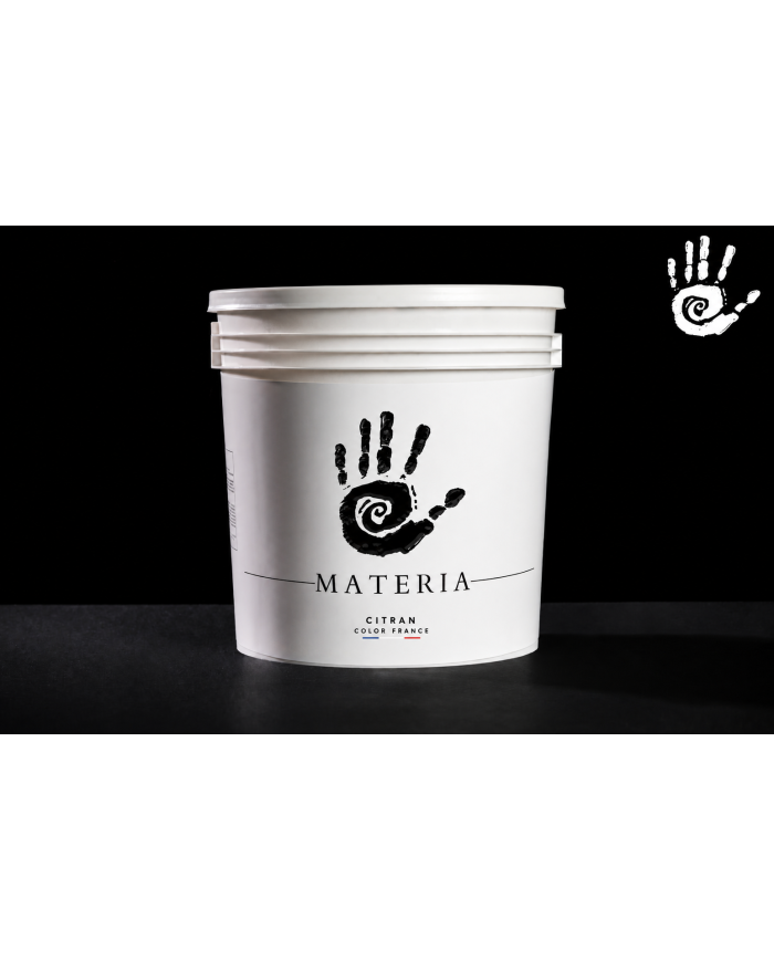 MATERIA – Revêtement décoratif à la chaux effet matière – 24 kg