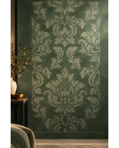 Pochoir Floreale 60x40 cm – Motif floral mural