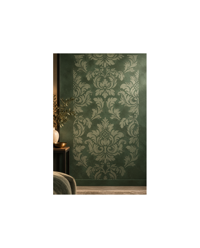 Pochoir Floreale 60x40 cm – Motif floral mural