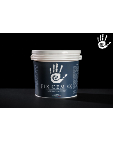 FIX CEM 800 – Microciment décoratif intérieur blanc 15kg
