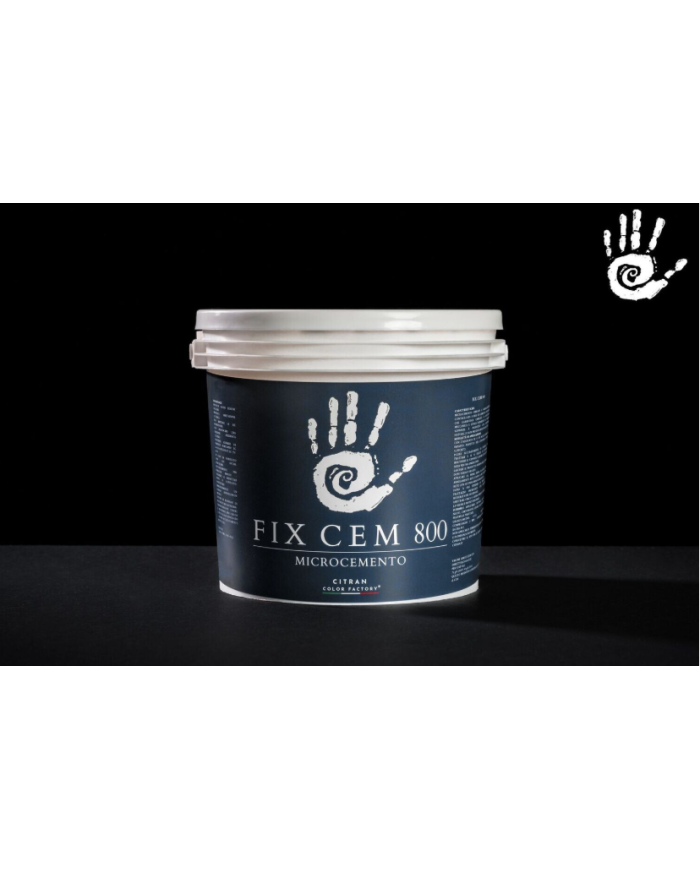 FIX CEM 800 – Microciment décoratif intérieur blanc 15kg