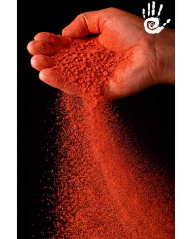 Pigment Rouge 130 – Pigment mineral rouge pour enduits decoratifs