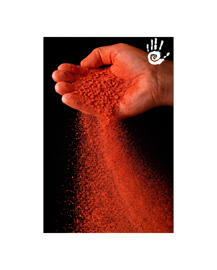 Pigment Rouge 130 – Pigment mineral rouge pour enduits decoratifs