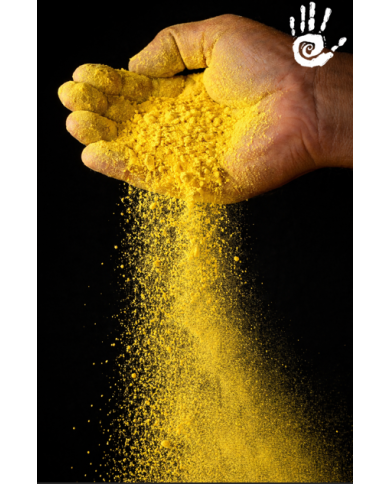 Pigment Jaune Citron – Pigment mineral pour enduits decoratifs