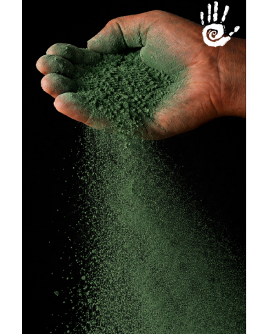 Pigment Vert Wagon 250 gr – Pigment chaux pour enduits décoratifs