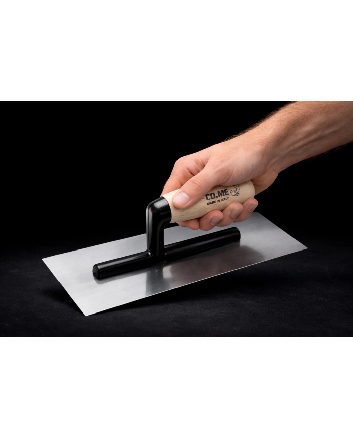 CO.ME 310FX – Platoir microciment lame acier carbone 280x120 mm