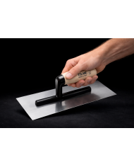CO.ME 310FX – Platoir microciment lame acier carbone 280x120 mm
