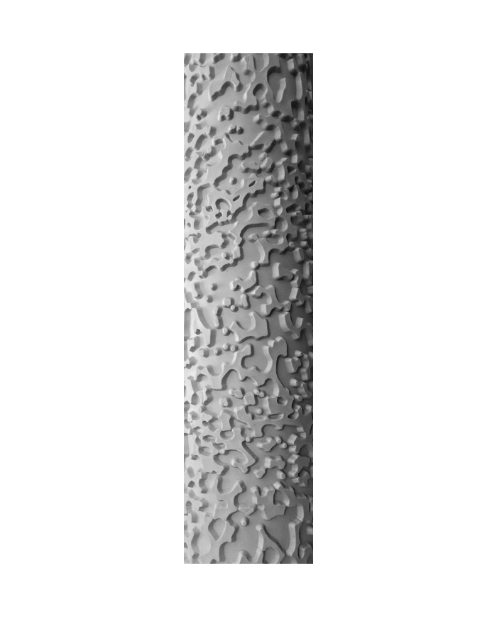 Rouleau décoratif CO.ME Viper 250 mm – effets texturés