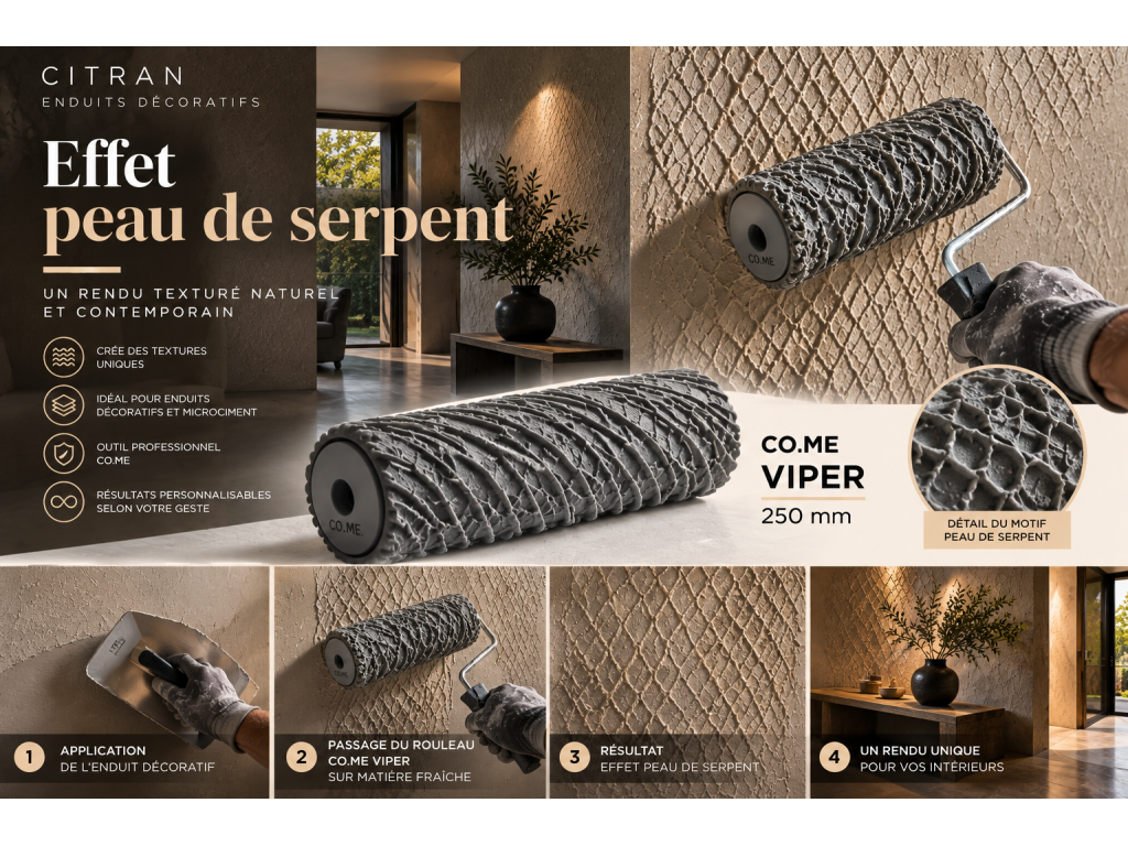 Quel rouleau choisir pour créer un effet décoratif sur un mur ?