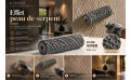 Quel rouleau choisir pour créer un effet décoratif sur un mur ?