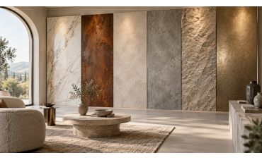 Effet marbre, Corten, microciment, roche : quel enduit décoratif choisir ?